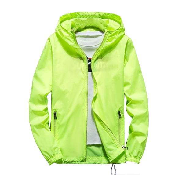 Men's Casual Jackets Lightweight Breathable Outdoor Skin Jacket for Couples
