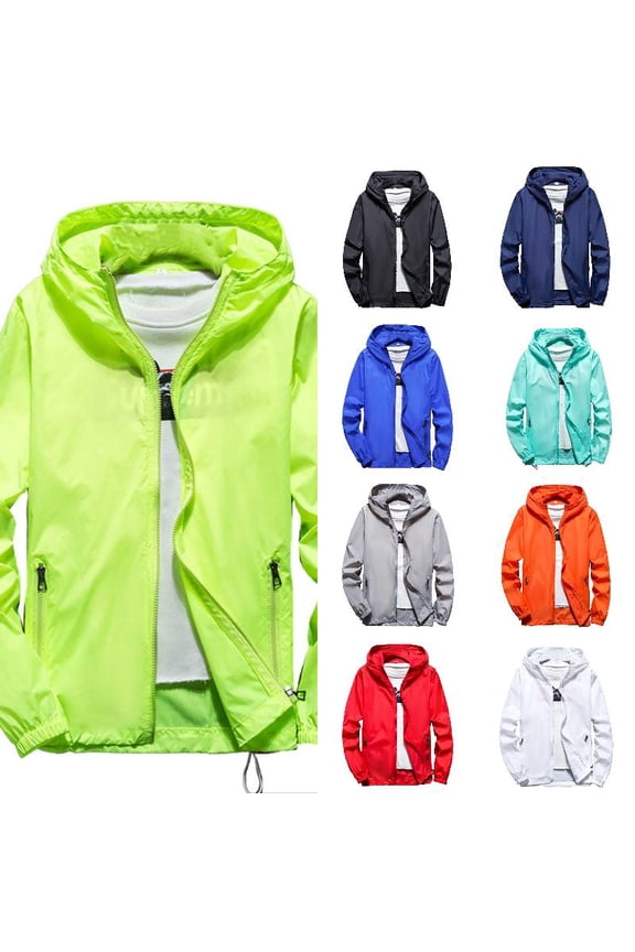 Men's Casual Jackets Lightweight Cotton Bomber Jacket for Men Spring Fall Fashion Coat Baseball Stand Collar Zip Up Outwear Stylish Varsity Flight Jacket