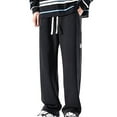 thumbnail image 1 of Men's Casual Joggers Hiking Pants - Lined, Adjustable Drawstring, Side Pockets, 1 of 8