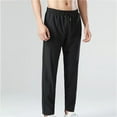 thumbnail image 1 of Men‘s Casual Joggers Pants Hiking Pants Outdoor Track Sweatpants with Pockets Sock Little L Casual 8 Year L Toe Mens Scrub Pants with Pockets Outdoor Foam Training Pants for Man Women Summer Pants, 1 of 4