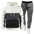 thumbnail image 1 of Men's Casual Jogging Sportswear Sets Autumn and Winter Clothing Suits Two-Piece Fashion Men's Clothing High Quality Sportswear, 1 of 4