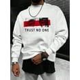 thumbnail image 1 of Men's Casual Letter Print Round Neck Long Sleeve Loose Sweatshirt For Spring Autumn, 1 of 5