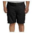 thumbnail image 1 of Men's Casual Lightweight Cotton Utility Button Flap Cargo Pockets Work Shorts (58, Black), 1 of 4