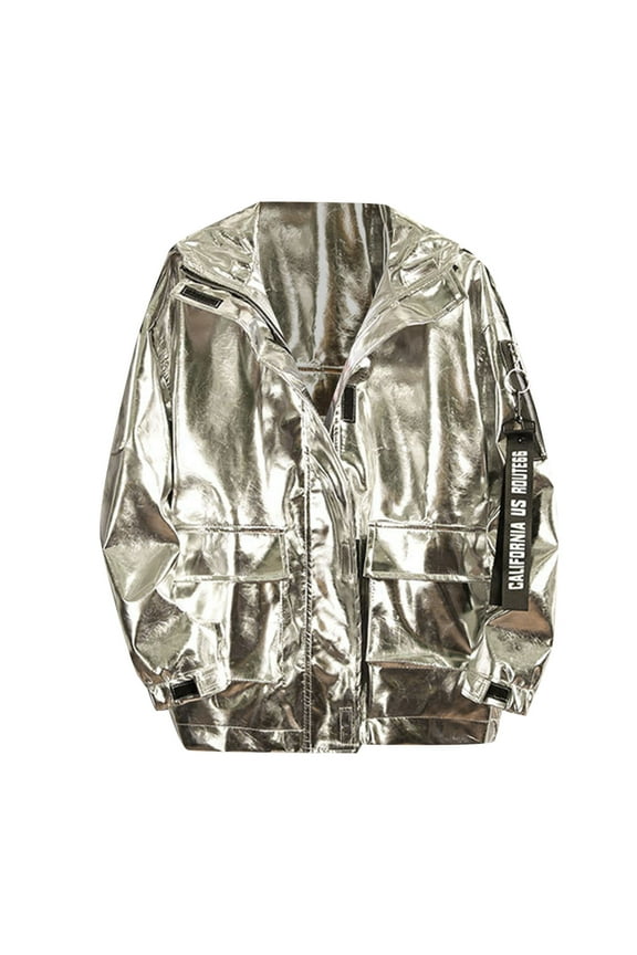 Men's Casual Lightweight Water Outdoor Trench Coat Jacket with Lapel Pocket Stylish Comfortable Breathable