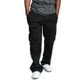 thumbnail image 1 of Men's Casual Linen Pants Drawstring Cotton Trousers Lightweight Loose Yoga Beach Pants Elastic Waist Sweatpants, 1 of 5