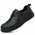 thumbnail image 1 of Men's Casual Loafers Slip On Leather Shoes Comfortable Lightweight Driving Shoes Male Moccasins Classic Penny Loafer Flats Boat Shoes Outdoor Walking Shoes, 1 of 13