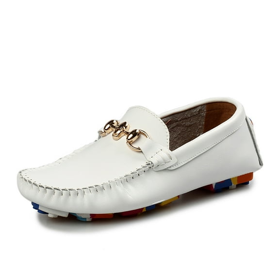Men's Casual Loafers Slip On Leather Shoes Comfortable Lightweight Driving Shoes Male Moccasins Classic Penny Loafer Flats Boat Shoes Outdoor Walking Shoes