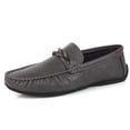 thumbnail image 1 of Men's Casual Loafers Slip On Leather Shoes Comfortable Lightweight Driving Shoes Male Moccasins Classic Penny Loafer Flats Boat Shoes Outdoor Walking Shoes, 1 of 14