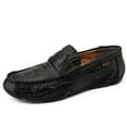 thumbnail image 1 of Men's Casual Loafers Slip On Leather Shoes Comfortable Lightweight Driving Shoes Male Moccasins Classic Penny Loafer Flats Boat Shoes Outdoor Walking Shoes, 1 of 19