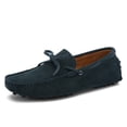 thumbnail image 1 of Men's Casual Loafers Slip On Leather Shoes Comfortable Lightweight Driving Shoes Male Moccasins Classic Penny Loafer Flats Boat Shoes Outdoor Walking Shoes, 1 of 8