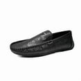 thumbnail image 1 of Men's Casual Loafers Slip On Leather Shoes Comfortable Lightweight Driving Shoes Male Moccasins Classic Penny Loafer Flats Boat Shoes Outdoor Walking Shoes, 1 of 16