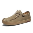 thumbnail image 1 of Men's Casual Loafers Slip On Leather Shoes Lightweight Driving Shoes Male Casual Sneakers Flats Walking Shoes, 1 of 10