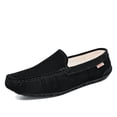 thumbnail image 1 of Men's Casual Loafers Slip On Leather Shoes Lightweight Driving Shoes Moccasins Classic Penny Loafer Flats Boat Shoes Big Size, 1 of 8