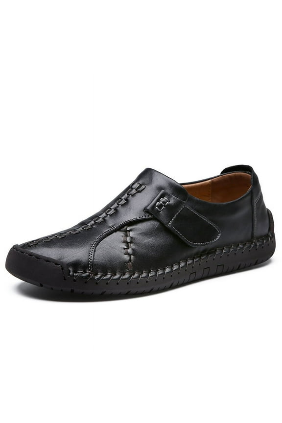 Men's Casual Loafers Slip On Leather Shoes Lightweight Driving Shoes Moccasins Classic Penny Loafer Flats Boat Shoes Outdoor Walking Shoes