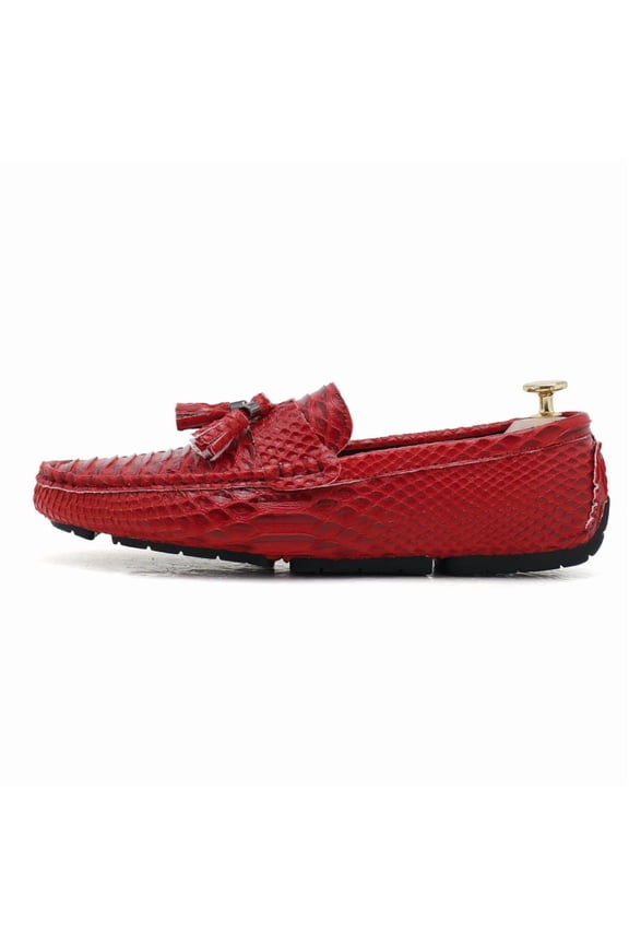 Men's Casual Loafers Slip On Leather Shoes Lightweight Driving Shoes Moccasins Classic Penny Loafer Flats Boat Shoes Outdoor Walking Shoes