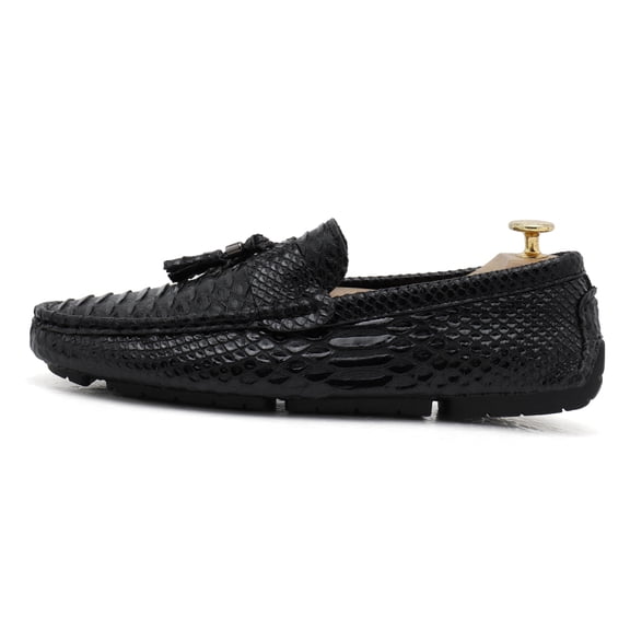 Men's Casual Loafers Slip On Leather Shoes Lightweight Driving Shoes Moccasins Classic Penny Loafer Flats Boat Shoes Outdoor Walking Shoes