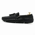 thumbnail image 1 of Men's Casual Loafers Slip On Leather Shoes Lightweight Driving Shoes Moccasins Classic Penny Loafer Flats Boat Shoes Outdoor Walking Shoes, 1 of 10