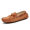 thumbnail image 1 of Men's Casual Loafers Slip On Leather Shoes Lightweight Driving Shoes Moccasins Classic Penny Loafer Flats Boat Shoes, 1 of 10
