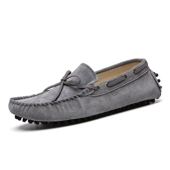 Men's Casual Loafers Slip On Leather Shoes Lightweight Driving Shoes Moccasins Classic Penny Loafer Flats Boat Shoes