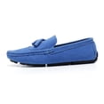 thumbnail image 1 of Men's Casual Loafers Slip On Leather Shoes Male Lightweight Driving Shoes Moccasins Classic Penny Loafer Flats Boat Shoes Outdoor Walking Shoes, 1 of 11