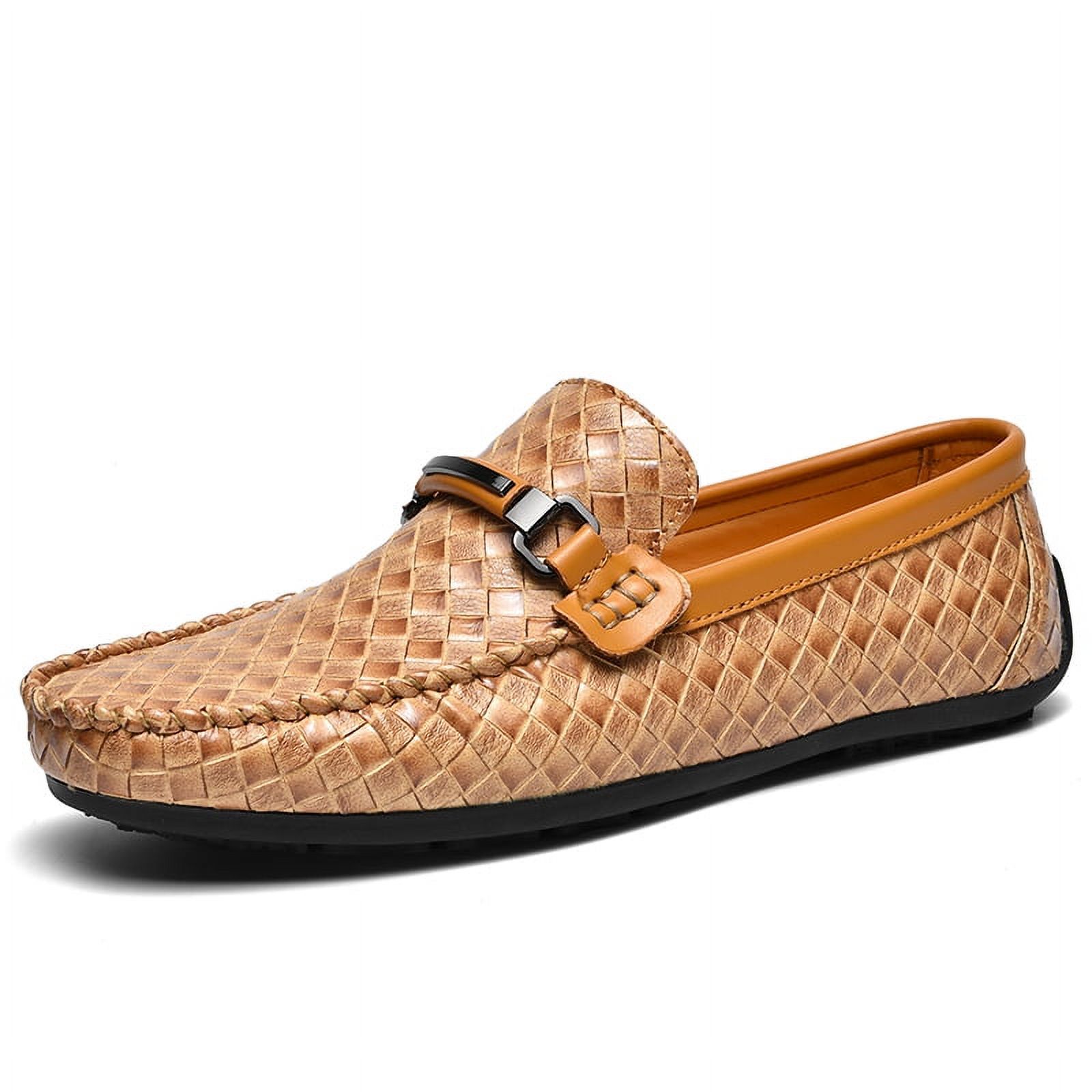 Men s Casual Loafers Slip On Leather Shoes Male Lightweight Driving Men s Casual Loafers Slip On Leather Shoes Male Lightweight Driving