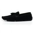 thumbnail image 1 of Men's Casual Loafers Slip On Leather Shoes Male Lightweight Driving Shoes Moccasins Classic Penny Loafer Flats Boat Shoes Outdoor Walking Shoes, 1 of 9