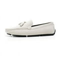 thumbnail image 1 of Men's Casual Loafers Slip On Leather Shoes Male Lightweight Driving Shoes Moccasins Classic Penny Loafer Flats Boat Shoes Outdoor Walking Shoes, 1 of 11