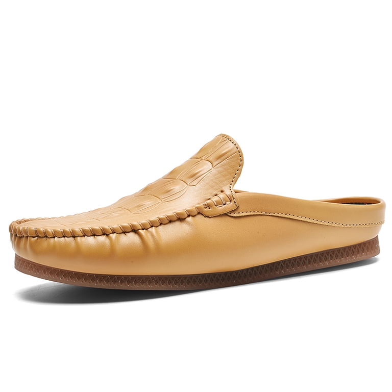 Pellico Sunny Gold Brown Men Slip-On Shoes Loafers Derby moccasins slides flats Pellico Sunny Gold Brown Men Slip-On Shoes Loafers Derby  main image 3