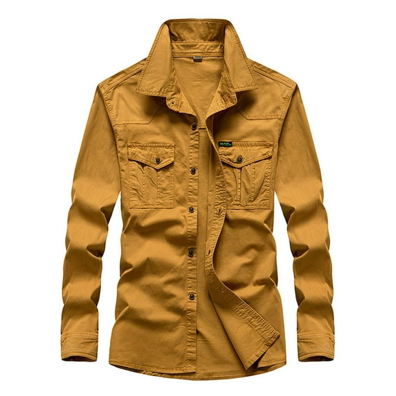 Men's Casual Long Sleeve Shirt Solid Color Fashion Top Comfortable Stylish Breathable Soft Fabric Slim Fit Business Casual Wear Men's Oversized Tee Summer Tops Streetwear