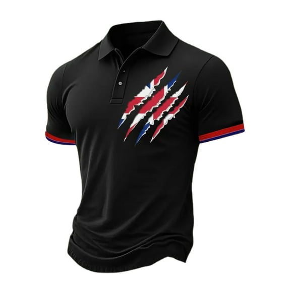 Men's Casual Loose Fit Button Down Collar Short Sleeve Shirt Top For Spring Summer Daily Wear Comfortable Breathable Fabric