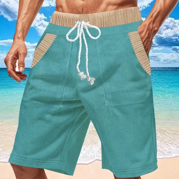Men's Casual Loose Fit Straight Leg Shorts for Outdoor and Everyday Wear