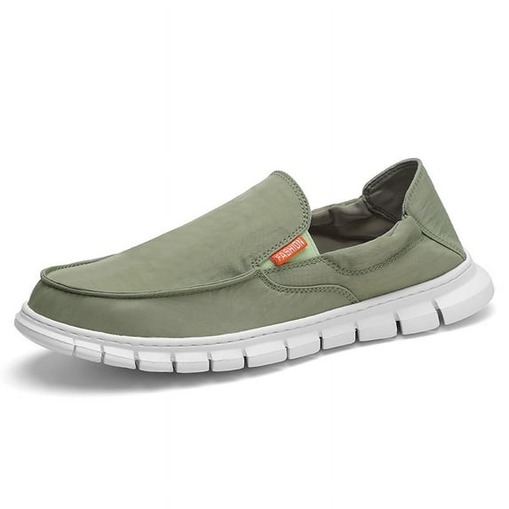 Men's Casual Low Top Canvas Shoes Male Loafers Sneakers Slip On Breathable Flats Boat Shoes Driving Shoes Moccasins Casual Walking Shoes