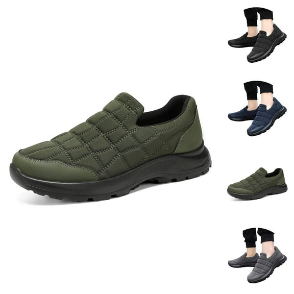 Men's Casual On Shoes Comfortable Soft Sole Outdoor Fashion Loafers Lightweight Breathable Walking Sneakers For Daily Wear Shoes For Men