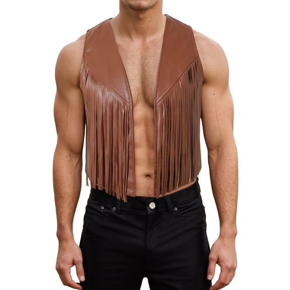 Men's Casual Open Front Fringe Vest Lightweight Summer Spring Outerwear For Daily Wear Home Party Wedding puffer jacket men