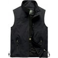 thumbnail image 1 of Men's Casual Outdoor Lightweight Quick Dry Fish Travel Work Safari Vest, 1 of 8