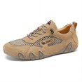 thumbnail image 1 of Men's Casual Outdoor Sneakers Breathable Comfort Waterproof for Hiking Mesh Non-Slip Summer Lightweight Classic Shoes Brown 5 US, 1 of 7