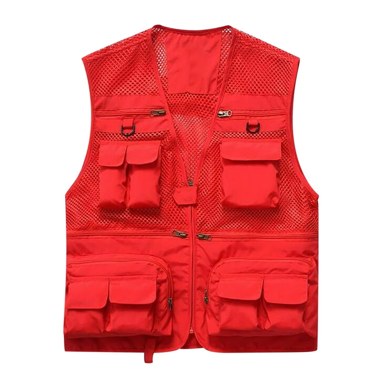 Mens lightweight safari vest shop