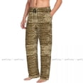 thumbnail image 1 of Men's Casual Pajama Sleeping Pants Snake Print Lounge Loose Trousers Comfortable Nightwear, 1 of 5