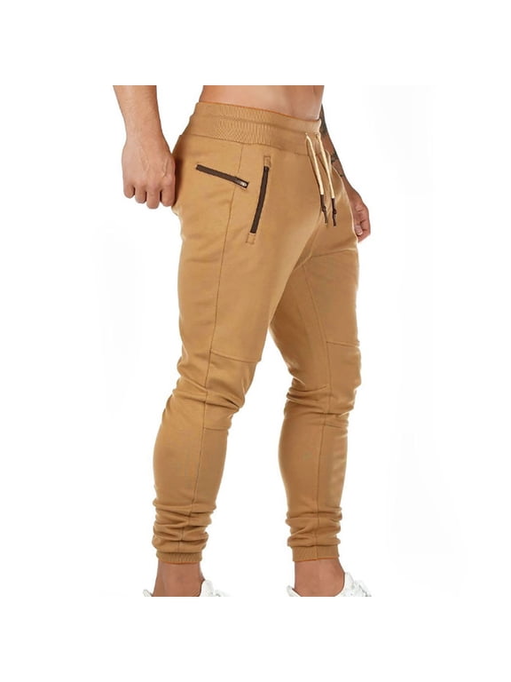 Men's Casual Pants Comfortable Activewear for Exercise Outdoor Sports Training Pants Fitness Workout Apparel Mens Trousers Slim Fit Joggers Casual