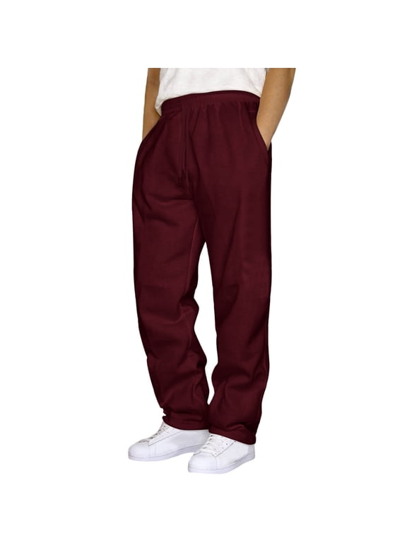 Men's Casual Pants Comfortable Hop Track Workout Trousers with Pocket for Everyday Style and Performance