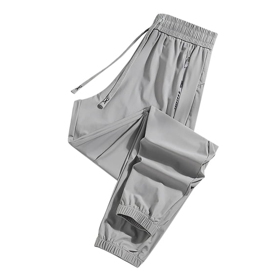 Men's Casual Pants Comfortable Lightweight Versatile Elastic Waistband for Daily Wear Stylish Relaxed Fit for Any Occasion Mens Dress Trousers Flex Waist Long