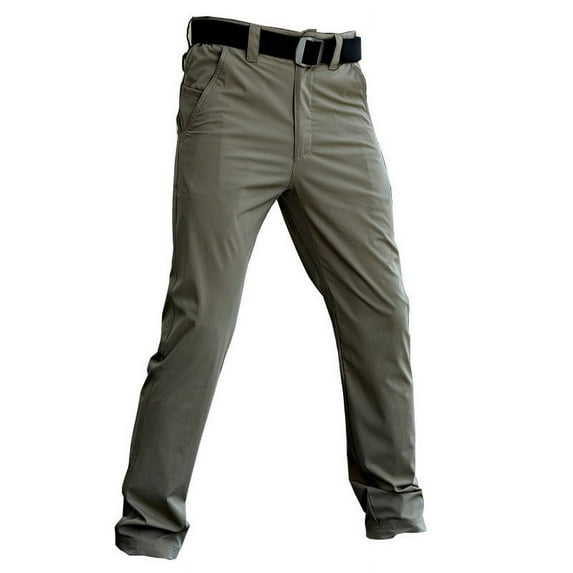 Mens Cargo Pants Fashion Solid Drying Multi Multifunctional Work Trousers Pants Regular Straight Pant for Men