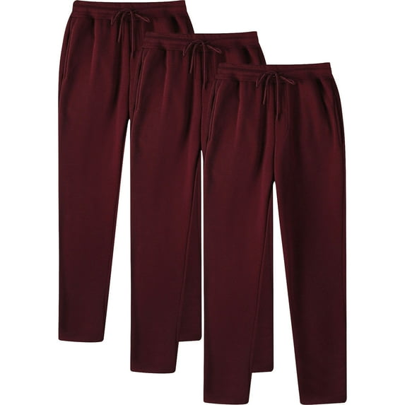 Men's Casual Pants Hop Track Workout Pants with Pocket for 3PCS