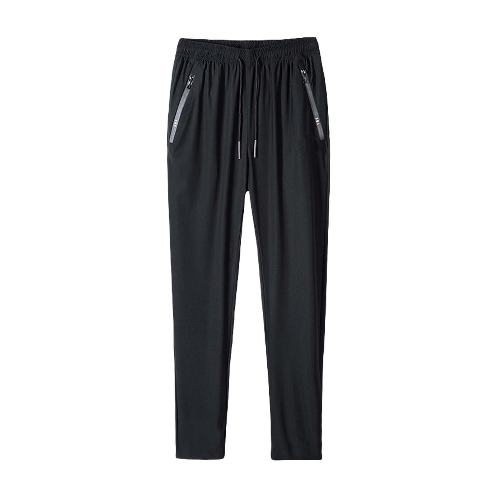 Men's Casual Pants Lightweight Joggers Dry Running Hiking Athletic