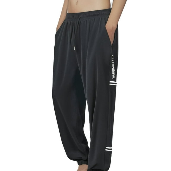 Men's Casual Pants - Lightweight Relaxed Fit, Polyester, Summer/Fall, Easy Care, Sizes L-XXXXXL (Waist 72-87cm)