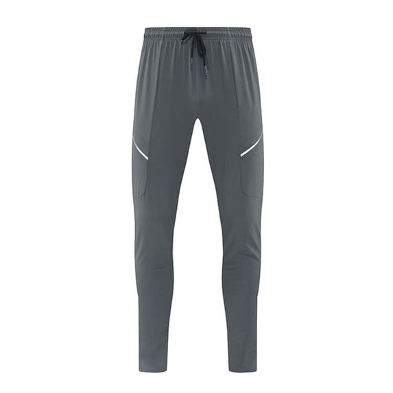 Men's Casual Pants Men's Outdoor Quick Drying Pants Hiking Casual Breathable Stretch Sports Loose Charging Grey 3XL
