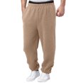 thumbnail image 1 of Men's Casual Pants Men’ s Small Quilted Warm Casual Pants Lined Sweatpants Wide Straight Leg Bottom Sweatpants Joggers Workout High Waisted Yoga With Pockets Khaki S, 1 of 7