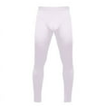 thumbnail image 1 of Men's Casual Pants Men's Underwear Thin Close Fitting Leggings Ice Smooth Breathable Comfortable Home Sports Pants White 3XL, 1 of 6