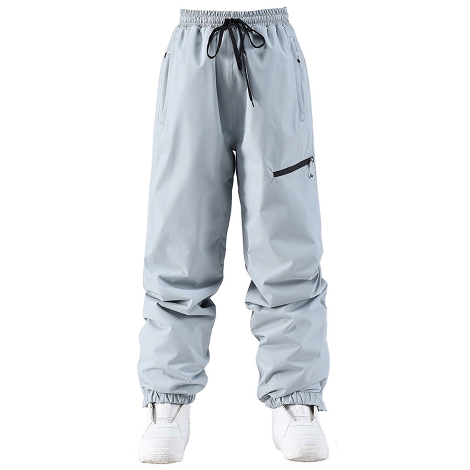Mens Ski Light Gray Ski Pants Ski Gray Snowboard Pants Montec Fawk