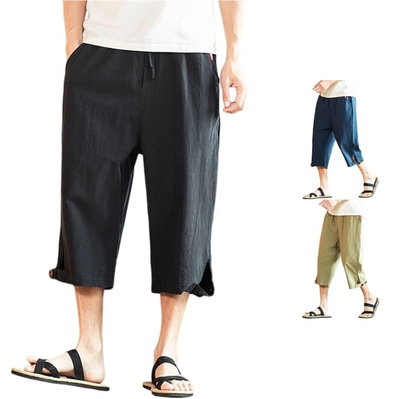 Men's Casual Pants Slim Fit Everyday Wear with Button for Summer Lightweight and Stretchable for Relaxed Outfits Open Toe Cut Jean Mens Scrub Pants with Pockets 13 Men Light Pants Stocking